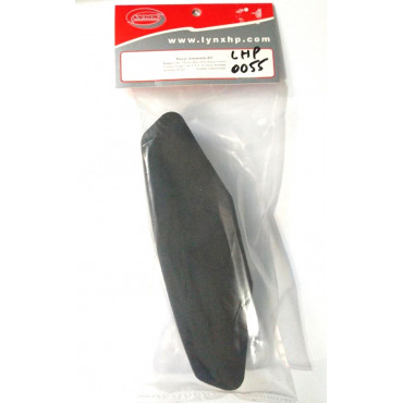 BUMPER PARA CHOQUES PARA 1/10 EM EVA BAIXA DENSIDADE PRETO LYNX LHP0055